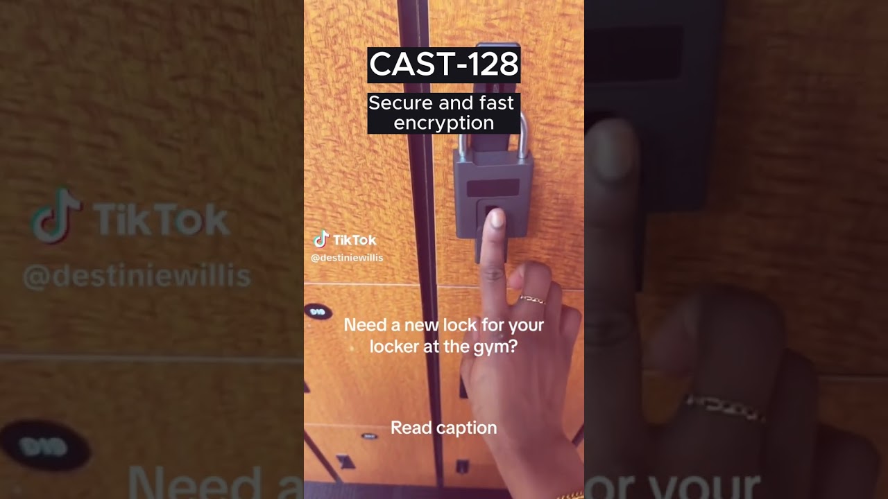 CAST-128: Customizable Encryption Lock 🔐