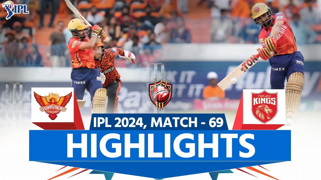 SRH vs PBKS IPL 2024 Highlights 🔥