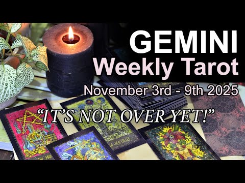 GEMINI "IT STARTS WITH A MESSAGE! EXPLORING THE 'WHAT IF?'" November 3rd to 9th 2025 Weekly Tarot