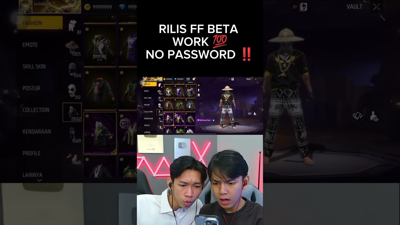 BURUAN COBA FF BETA TESTING/CARA DOWNLOAD FF BETA TESTING 🥵😋#freefire #ff #beta #2025