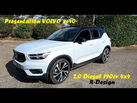 Volvo XC40 Diesel 190cv 4x4 R-Design Gris Glacier 🚗