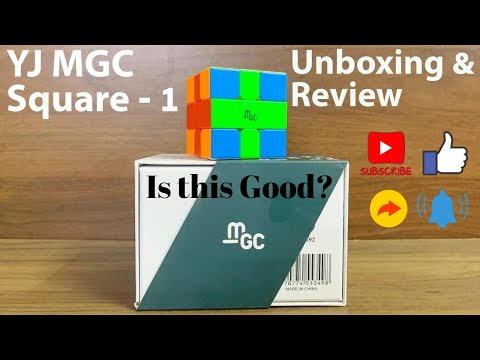 Unboxing & Review: YJ MGC Square-1 Cube | Compared with Yuxin Little Magic Square-1| #YJMGCSquare1