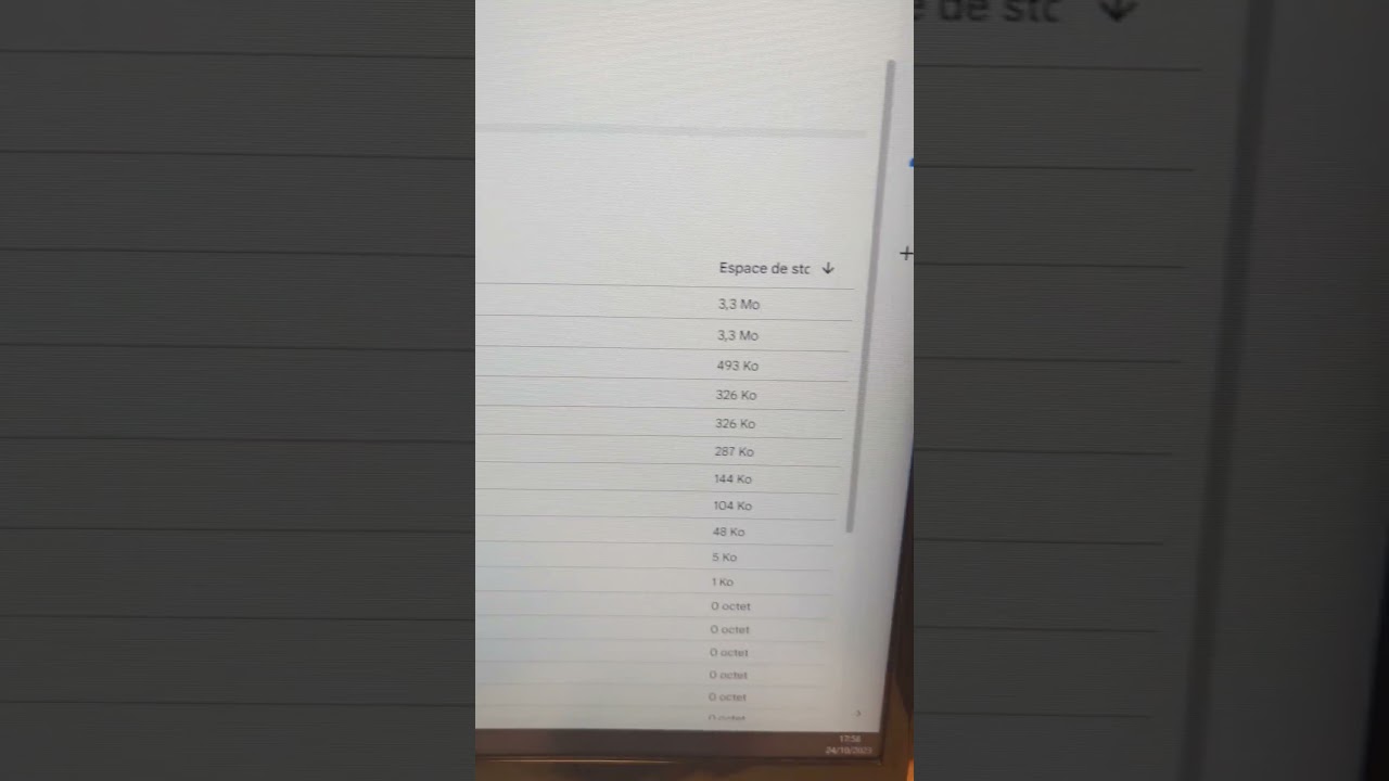 LibĂ©rez de l'espace sur votre compte Google đ