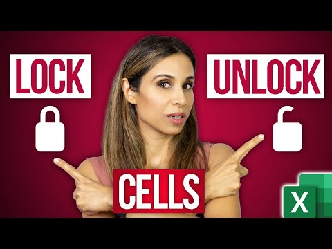 How to Lock Cells 🔒in Excel to Protect your Formulas & Only Allow Input where Needed