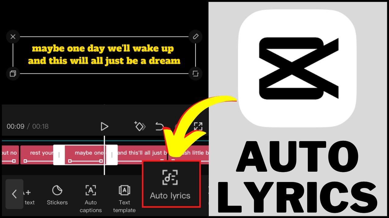 Easiest Way to Add Auto Lyrics in CapCut 🎶 (Step-by-Step Tutorial)