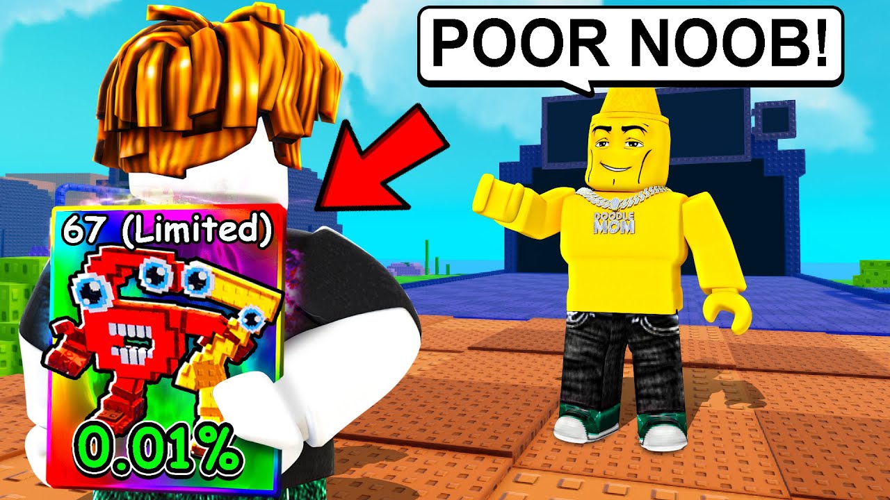 Trolling My Friend as a Noob with Rare Brainrots 🌱