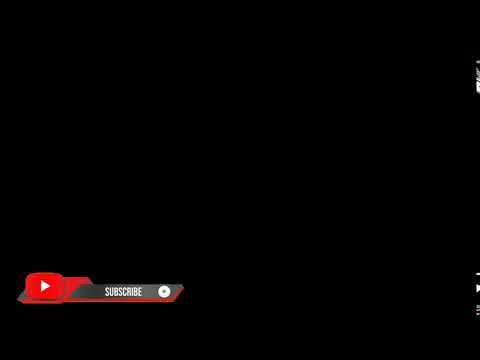 Black Screen with Subscribe & Bell Icons 🎥