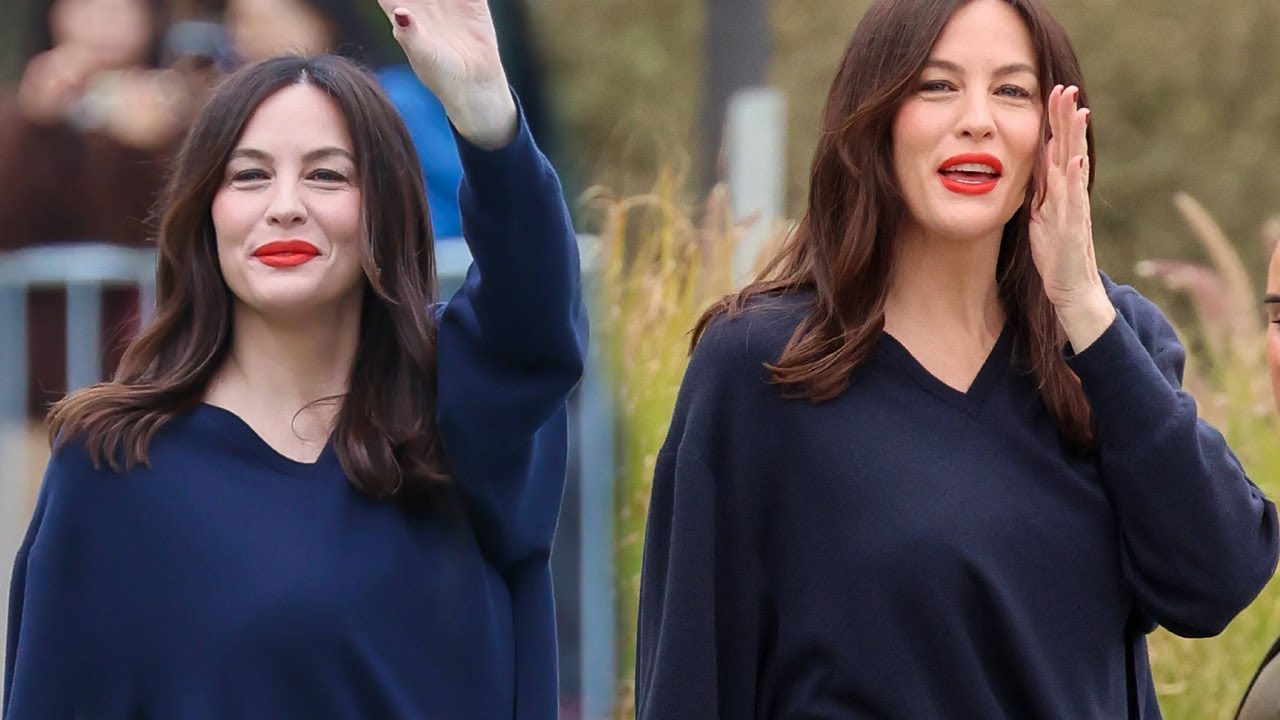 Liv Tyler at Loewe SS-2026 Paris Fashion Week ✨
