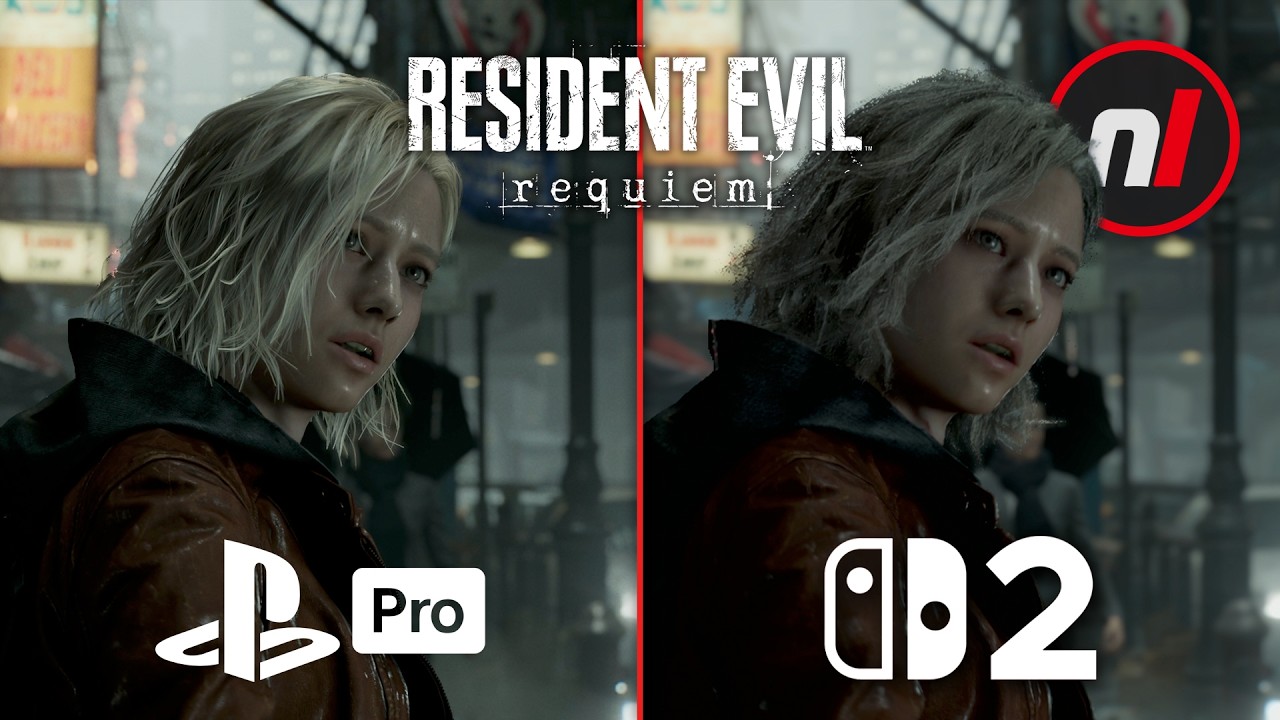 Resident Evil Requiem Switch 2 / PS5 Pro Comparison
