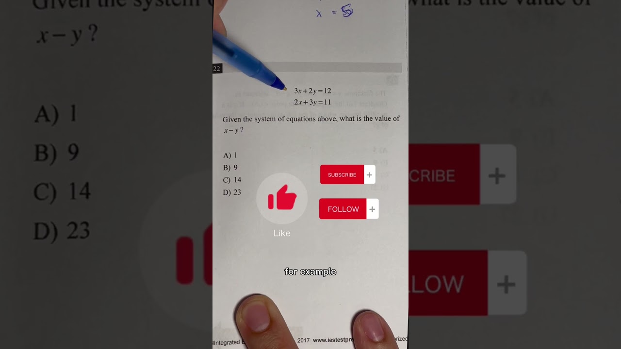 Master Systems of Equations: Quick & Easy SAT Tips 📚