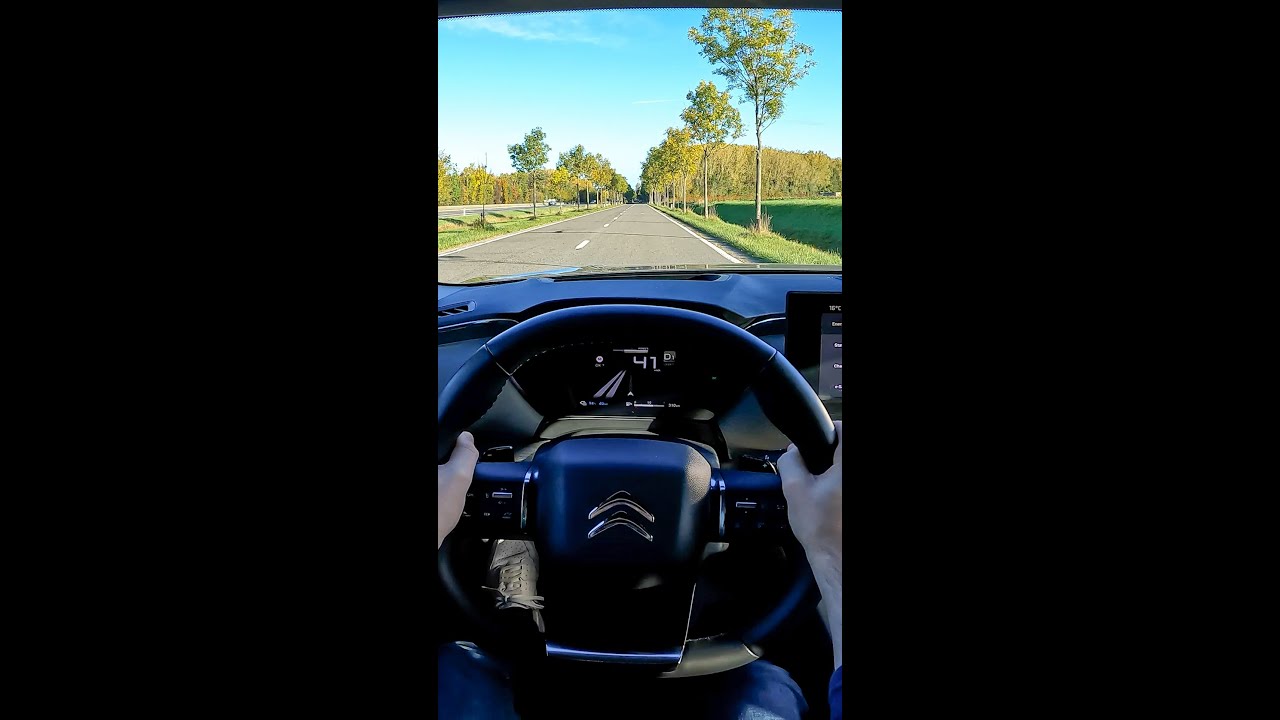 2022 Citroën C5 X Accelerates from 0-100 km/h in Sport Mode 🚗