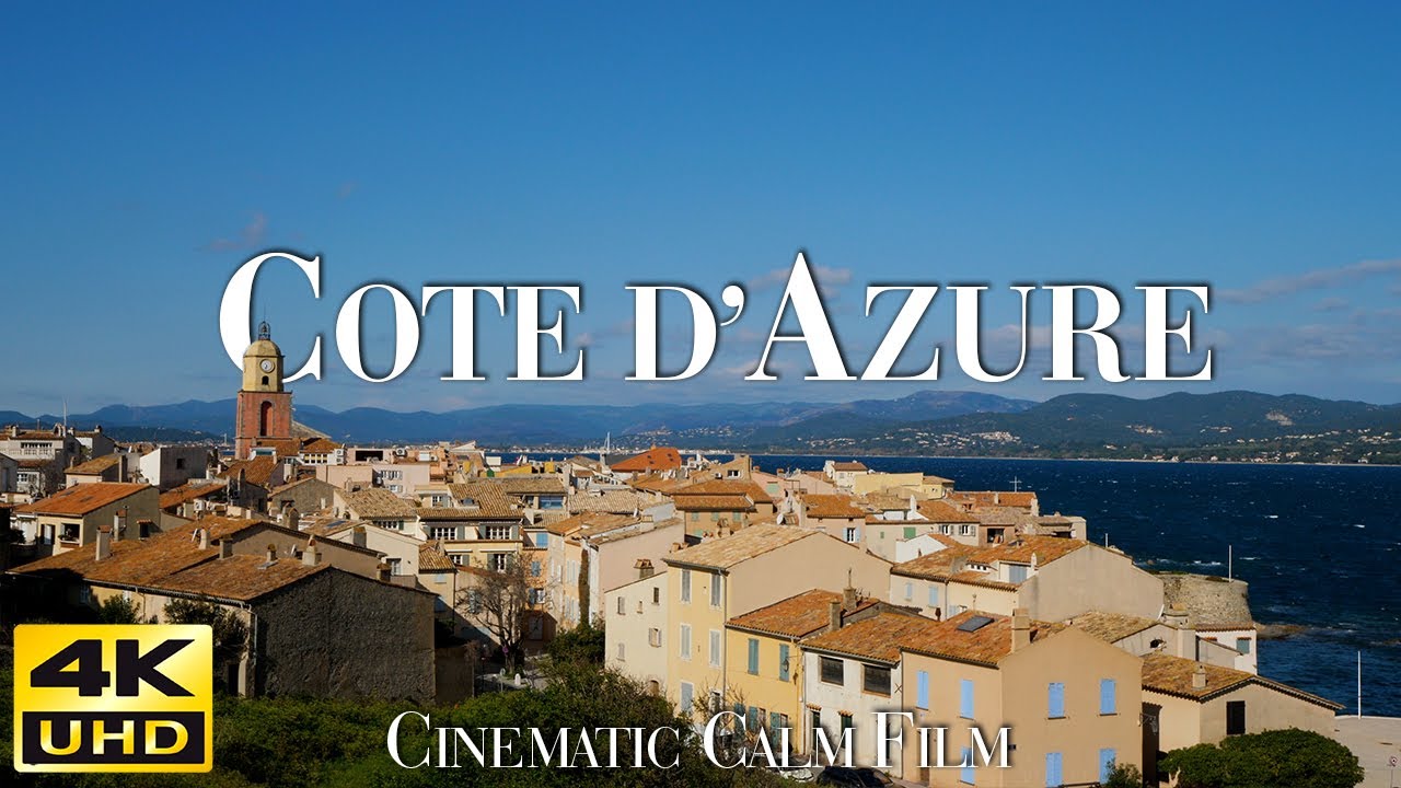 French Riviera 4K Aerial Tour 🌅