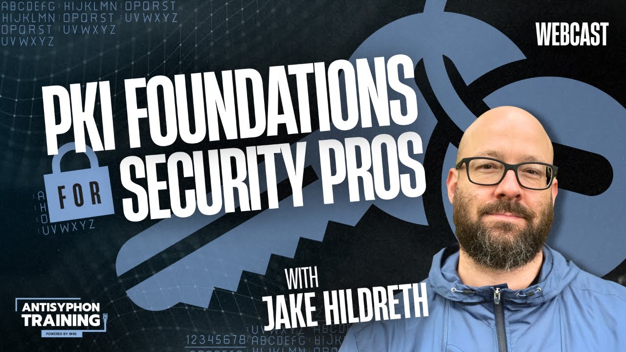 Master PKI Fundamentals for Enhanced Security with Jake Hildreth 🔐
