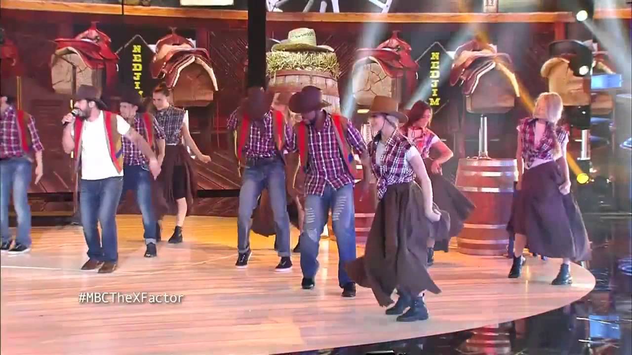 MBC The X Factor 2015:Nedjim Mathallah [Footloose]