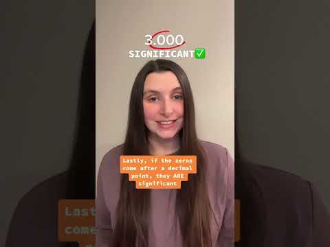 Two Common Mistakes With Significant Figures #shorts