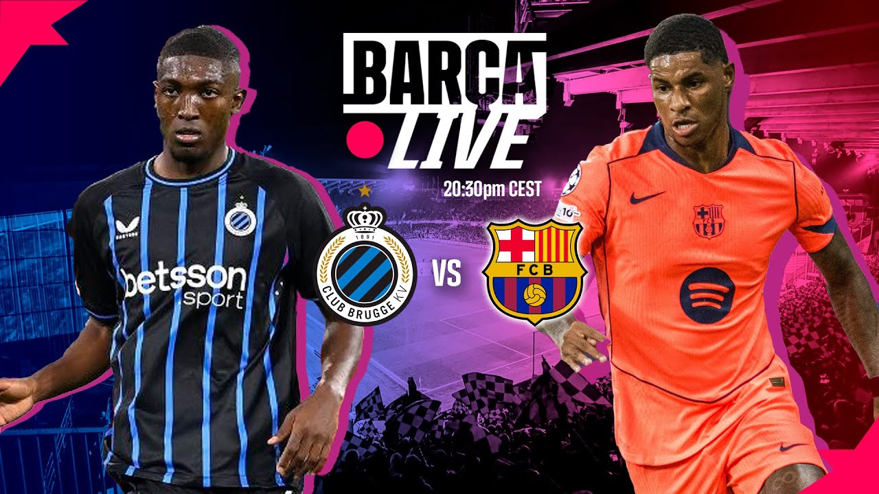 Barça Live: Club Brugge vs FC Barcelona | UEFA Champions League 2025/26 Matchday 4
