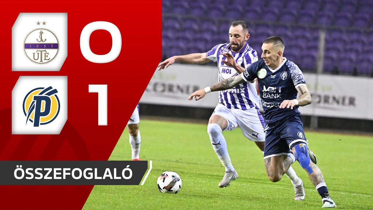 Fizz Liga: Újpest – Puskás Akadémia 0–1 ⚽