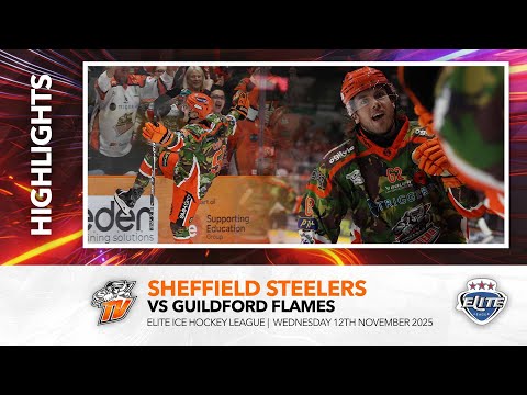 Sheffield Steelers v Guildford Flames - Elite League - 12th November 2025