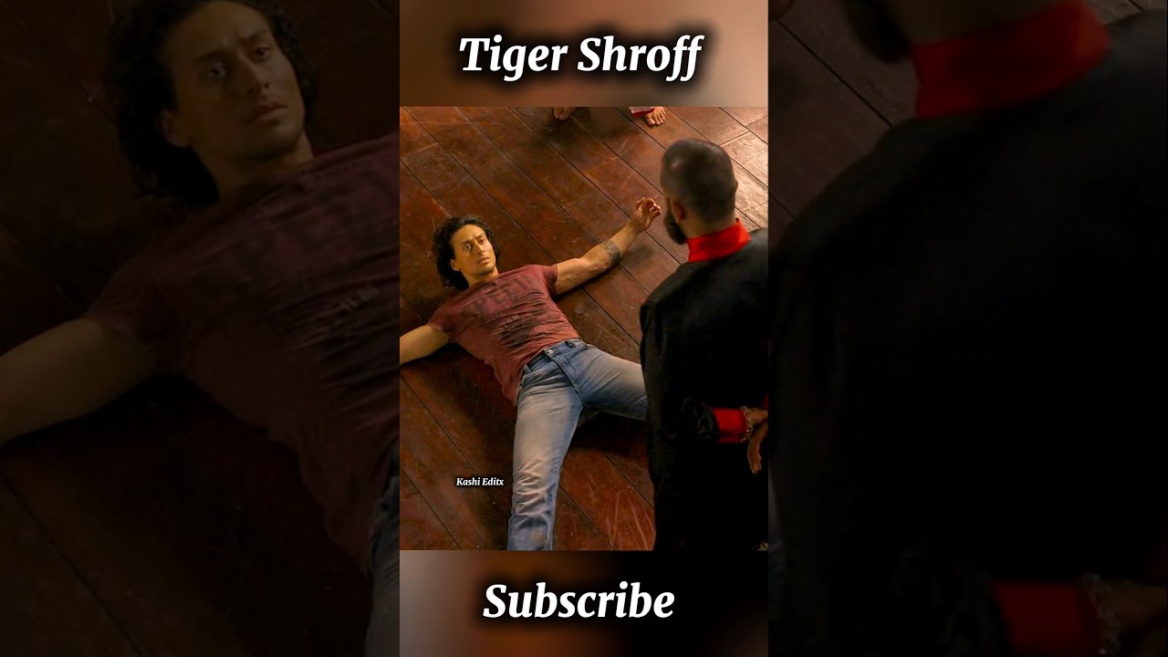 Tiger Shroff's Action Scene in Baaghi 🎬