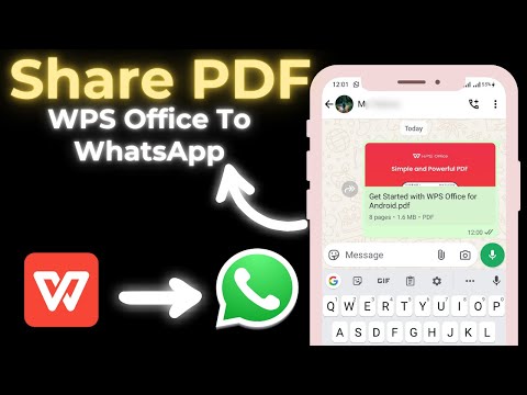 How To Share PDF File On WhatsApp From WPS Office