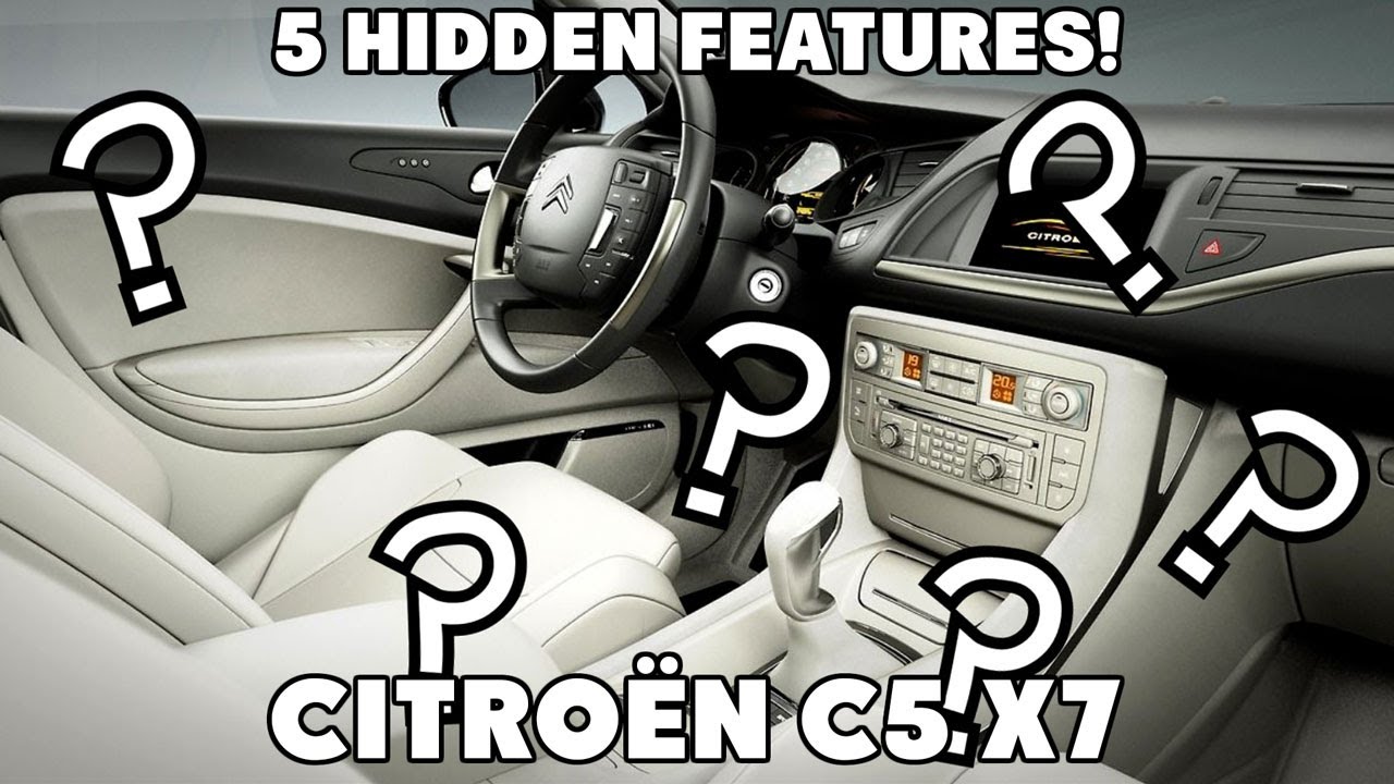 5 Unlock Hidden Secrets of the Citroen C5 X7 🚗 | Top 5 Features You Didn't Know