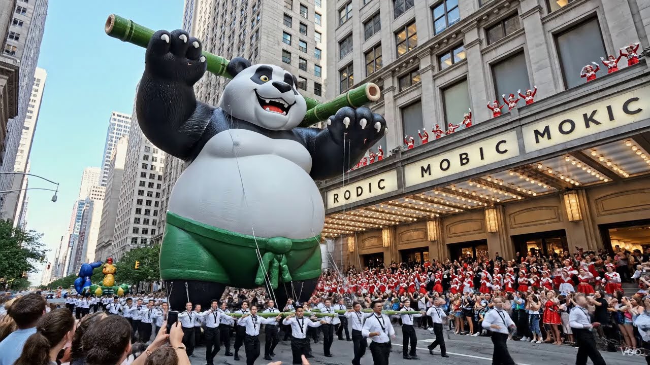 Macy's Thanksgiving Parade 2025 in 4K 🎈