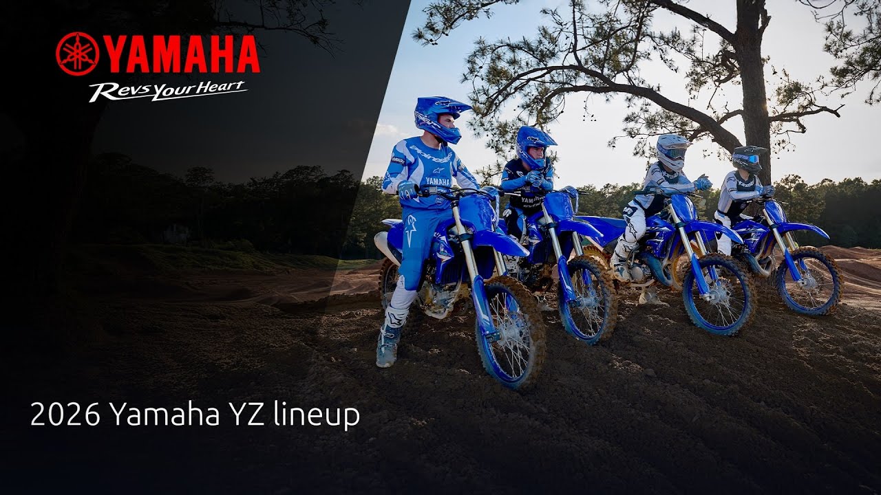 2026 Yamaha YZ Off-Road Motorcycles 🏍️