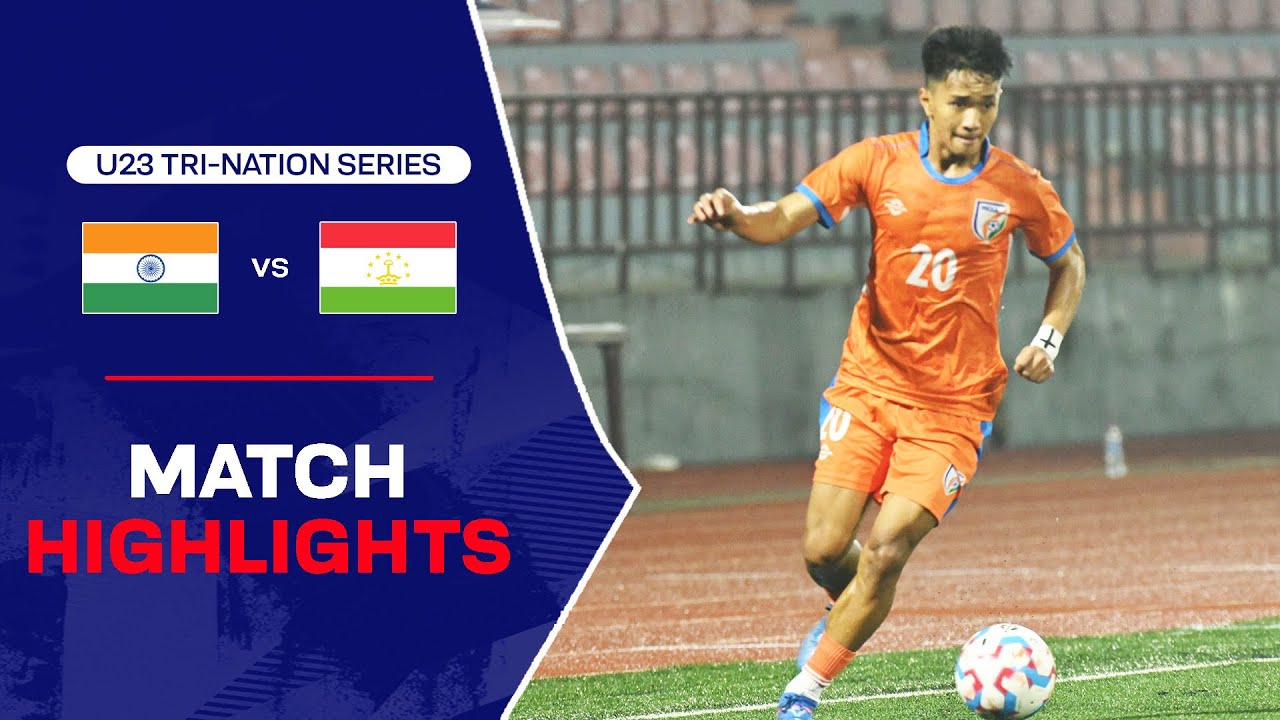 India U23 0-1 Tajikistan U23 Highlights | Tajikistan U23 Wins Tri-Nation Championship 2026