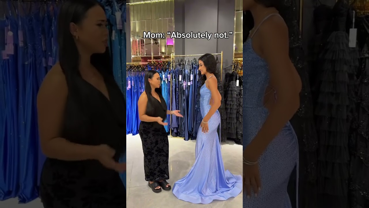 What’s shopping with your mom like? #promdressshopping #dress #promdress #promdresses #formal