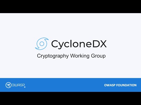 CycloneDX Cryptography WG (2023-11-16)