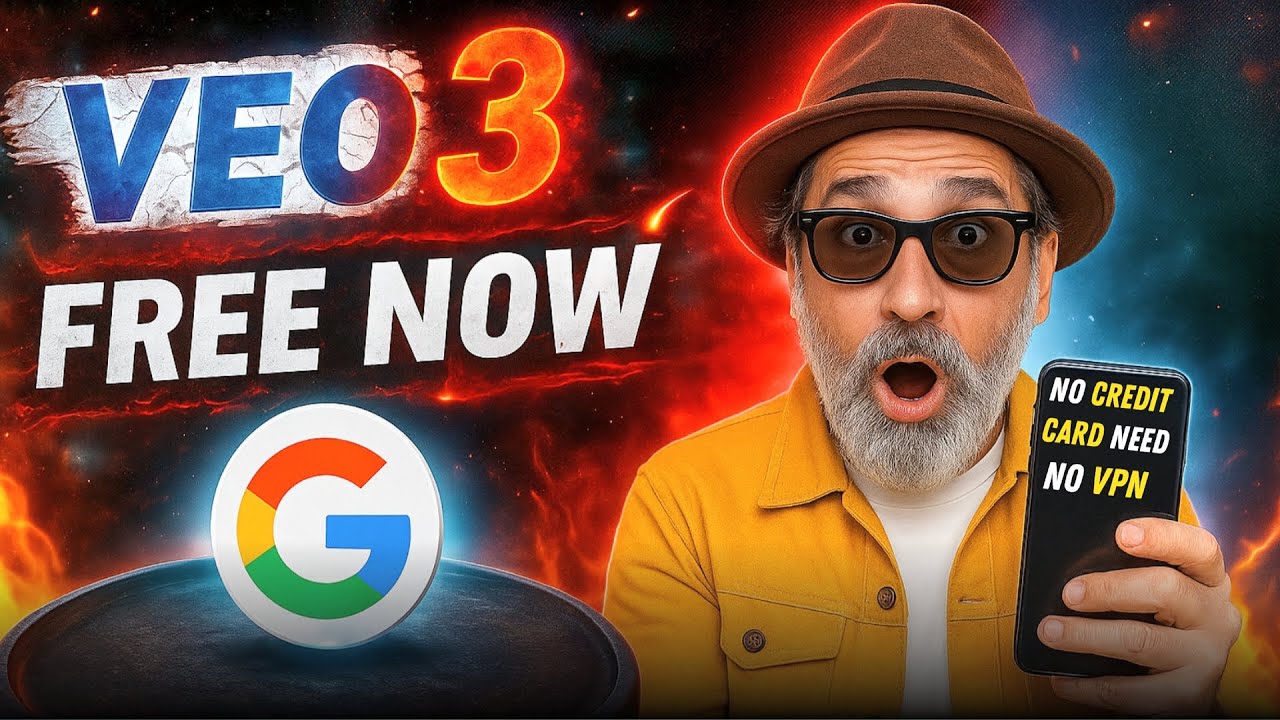 Use Veo 3 & Gemini Pro Free & Unlimited in 2025