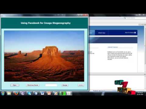 Using Facebook for Image Steganography | Final Year Projects 2016