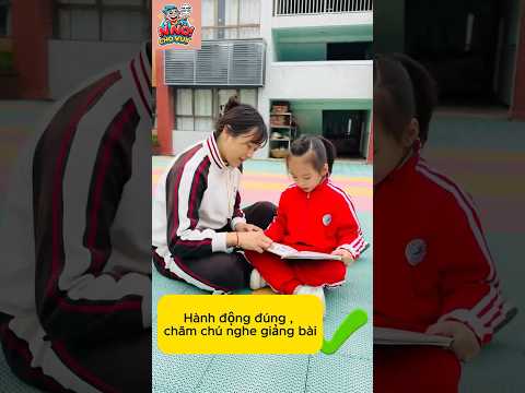 Hành Động Đúng Sai Trong Việc Học Tập Trên Lớp Khiến Cả Lớp Phải Suy Nghĩ!