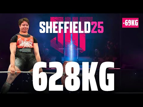 Agata Sitko -69 | 628kg Total | Sheffield 2025