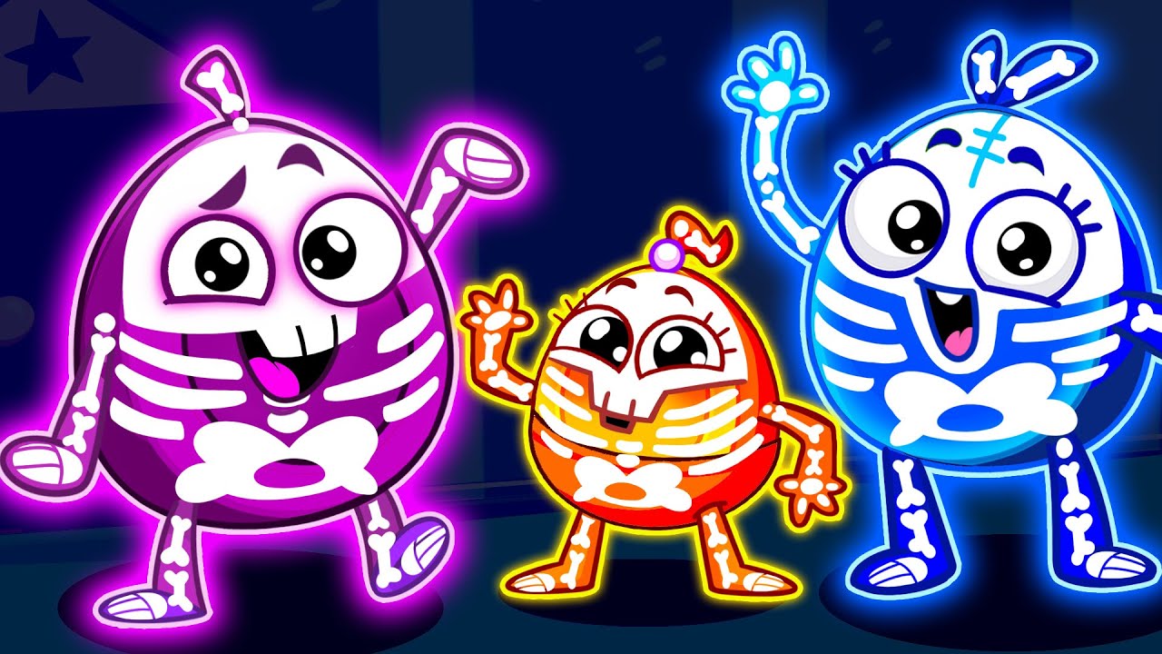 Three Little Ghosts & Halloween Cartoons for Kids 👻