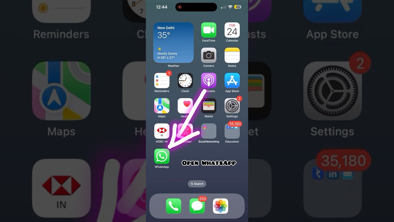 Save WhatsApp Photos to Your iPhone Gallery - Easy Setting Guide #shorts #iPhone16