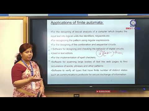 ISE Dr SUREKHA K B AUTOMATA THEORY COMPUTABILITY 01