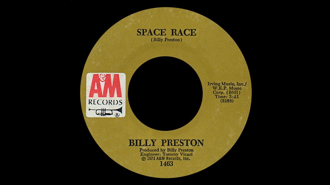 Billy Preston ~ Space Race 1973 Funky Purrfection Version