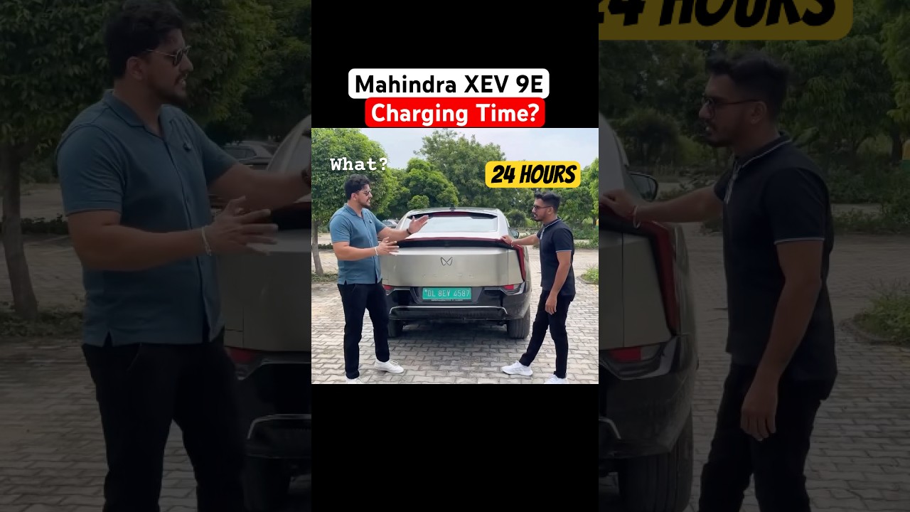 Mahindra XEV 9E Fast Charging Speed ⚡