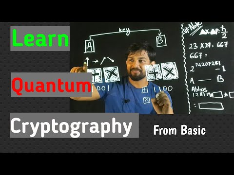 Learn Quantum Computing & Quantum Cryptography || Basic || Beginner #lightboard #Quantumcomputing