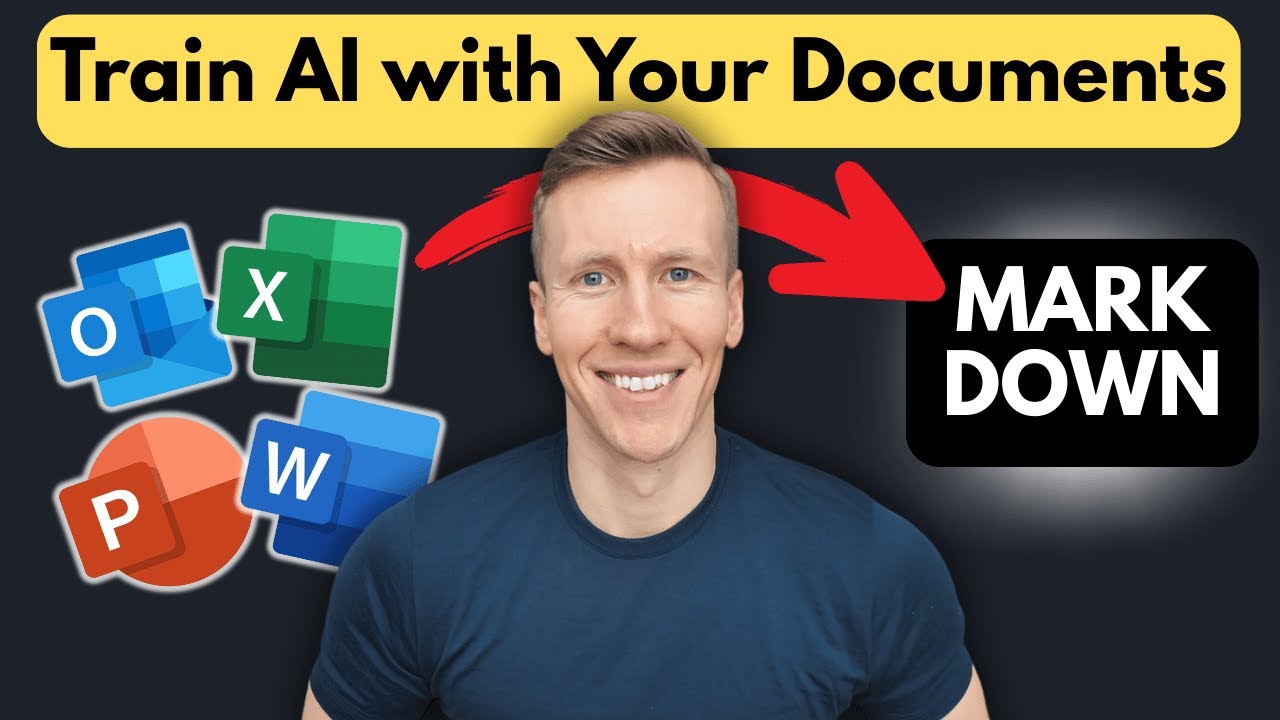 Convert Excel, Word, PowerPoint & PDFs to Markdown with Python