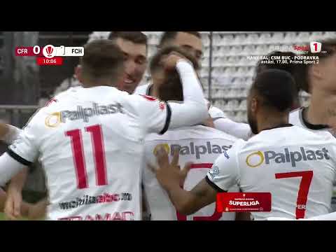 GOOL Hermannstadt. Sibienii deschid scorul în Gruia