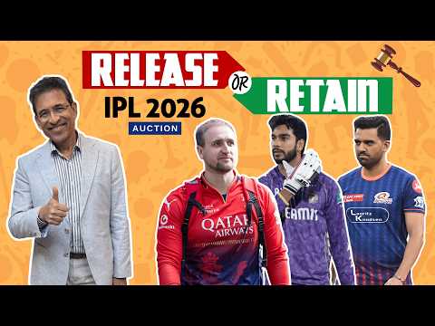 IPL 2026 Auction: Should KKR release V Iyer? RCB to keep Livingstone?