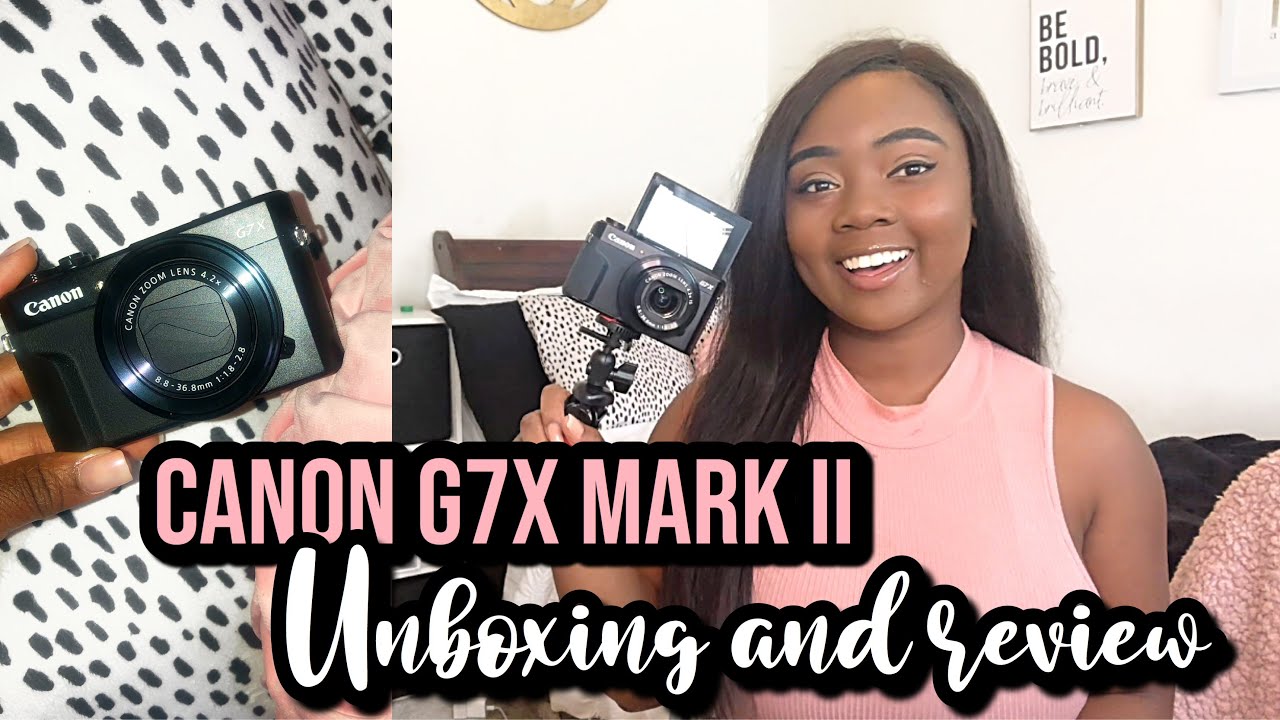 Canon G7X Mark II Unboxing & Setup 📸