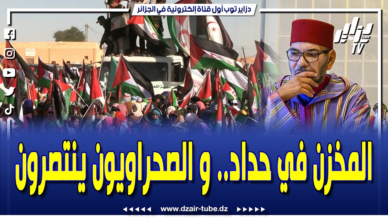 الجزائر في حداد والصحراويون يحققون النصر.. قرب استقلال جديد 🇩🇿