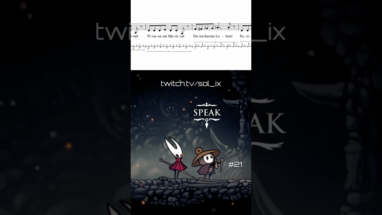 Sherma's Song Transcription - Hollow Knight: Silksong 🎶