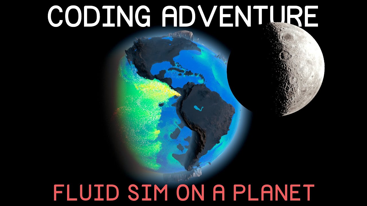 Coding Adventure: Planetary Fluid Simulation