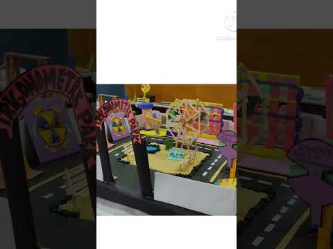 Trigonometric Park Working model#maths exhibition