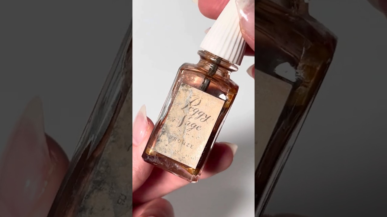 1930s Peggy Sage Bronze Shimmer Nail Polish