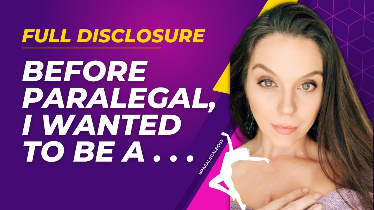 Full Disclosure Friday: My Childhood Dream π